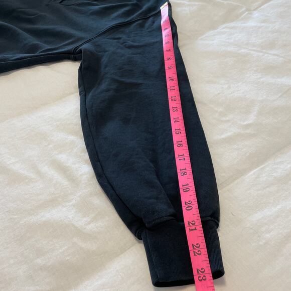 Agolde Black V Neck Pullover Sweater 100% Cotton Women's Small - Picture 6 of 8